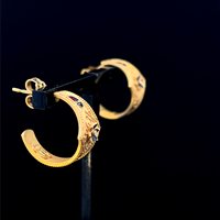 Boucles d'oreilles Cianfrone Gioielli Femme in Or Diamante 0.02 Ct OROR-64-198 - OROR-64-198